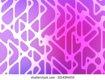 Light Pink, Blue vector abstract doodle pattern. Doodles on blurred abstract background with gradient. The completely new template can be used for your brand book.