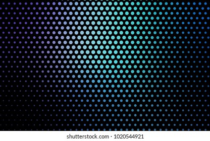 Light Pink, Blue vector abstract pattern with circles. Geometry template for your business design. Background with colored spheres.