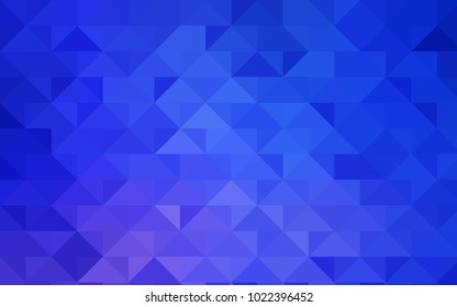 Light Pink, Blue vector abstract mosaic template. Colorful illustration in abstract style with gradient. Brand-new style for your business design.