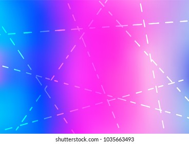 Light Pink, Blue vector abstract doodle pattern. Brand-new colored illustration in blurry style with doodles. The completely new template can be used for your brand book.
