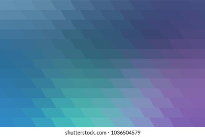 Light Pink, Blue vector abstract textured polygonal background. Blurry rectangular design. The pattern with repeating rectangles can be used for background.