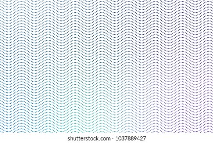 Light Pink, Blue vector abstract pattern with circles. Geometry template for your business design. Background with colored spheres.