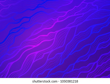 Light Pink, Blue vector abstract doodle pattern. Colorful illustration in abstract style with doodles and Zen tangles. Brand-new style for your business design.