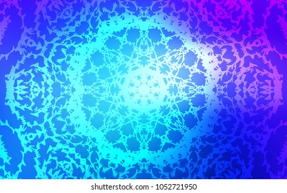 Light Pink, Blue vector abstract doodle template. Glitter abstract illustration with doodles and lines drawn by child. The pattern can be used for heads of websites and designs.
