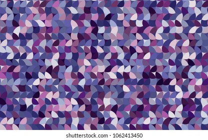 Light Pink, Blue vector abstract pattern with circles. Geometry template for your business design. Background with colored spheres.