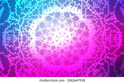 Light Pink, Blue vector abstract doodle wallpaper. Colorful illustration in abstract style with doodles created by child. Brand-new style for your business design.