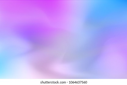 Light Pink, Blue vector abstract blurred background. Modern geometrical abstract illustration with gradient. A new texture for your design.