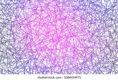 Light Pink, Blue vector abstract colorful background, which consist of triangles. Pattern with colored triangles on white background.