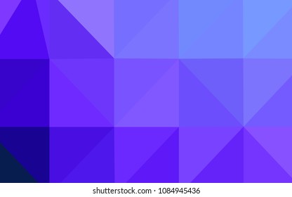 Light Pink, Blue vector abstract polygonal background. Modern geometrical abstract illustration with gradient. A new texture for your design.