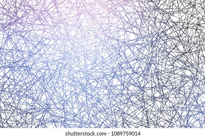 Light Pink, Blue vector abstract colorful background, which consist of triangles. Pattern with colored triangles on white background.