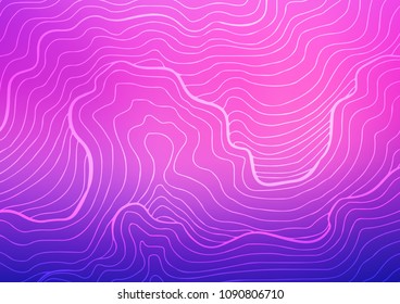 Light Pink, Blue vector abstract doodle pattern. Glitter abstract illustration with doodles and Zen tangles. The elegant pattern can be used as a part of a brand book.
