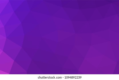 Light Pink, Blue vector abstract mosaic background. Colorful abstract illustration with gradient. A completely new template for your business design.