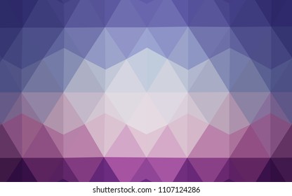 Light Pink, Blue vector abstract polygonal pattern. Elegant bright polygonal illustration with gradient. Template for cell phone's backgrounds.