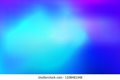 Light Pink, Blue vector abstract blurred layout. Colorful abstract illustration with gradient. The blurred design can be used for your web site.