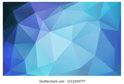 Light Pink, Blue vector abstract textured polygonal background. Blurry triangle design. Pattern can be used for background.