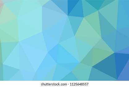 Light Pink, Blue vector abstract polygonal background. Creative geometric illustration in Origami style with gradient. Template for cell phone's backgrounds.