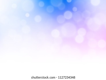 Light Pink, Blue vector abstract bright template. A vague abstract illustration with gradient. A completely new template for your design.