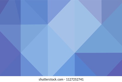 Light Pink, Blue vector abstract polygonal background. A sample with polygonal shapes. A completely new design for your business.