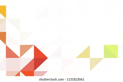 Light Pink, Blue vector abstract polygonal pattern. A completely new color illustration in a polygonal style. A new texture for your web site.