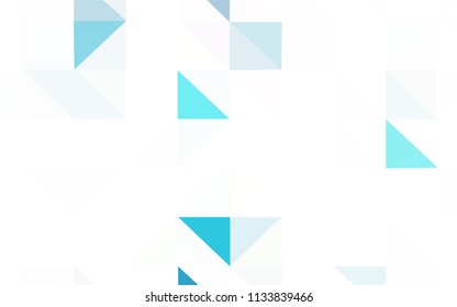 Light Pink, Blue vector abstract mosaic pattern. Colorful illustration in abstract style with triangles. Textured pattern for your backgrounds.