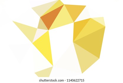 Light Pink, Blue vector abstract polygonal pattern. Geometric illustration in Origami style with gradient.  Pattern for a brand book's backdrop.