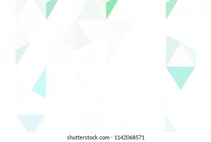 Light Pink, Blue vector abstract polygonal pattern. Creative geometric illustration in Origami style with gradient. Triangular pattern for your design.