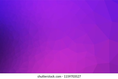 Light Pink, Blue vector abstract mosaic pattern. Colorful illustration in abstract style with gradient. Brand new design for your business.
