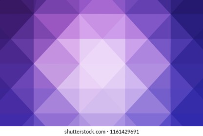 Light Pink, Blue vector abstract mosaic backdrop. Colorful illustration in abstract style with triangles. Pattern for a brand book's backdrop.