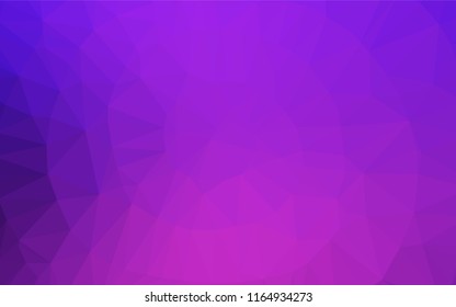 Light Pink, Blue vector abstract polygonal texture. Shining colored illustration in a Brand new style. The elegant pattern can be used as part of a brand book.