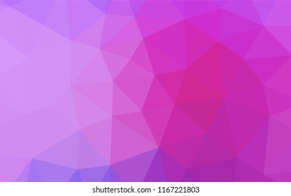 Light Pink, Blue vector abstract mosaic pattern. Colorful abstract illustration with gradient. The template can be used as a background for cell phones.