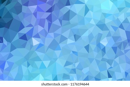 Light Pink, Blue vector abstract polygonal background. Polygonal abstract illustration with gradient. Pattern for a brand book's backdrop.