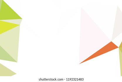 Light Pink, Blue vector abstract mosaic background. Colorful illustration in polygonal style with gradient. Template for cell phone's backgrounds.