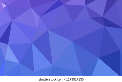 Light Pink, Blue vector abstract mosaic background. Geometric illustration in Origami style with gradient.  Pattern for a brand book's backdrop.