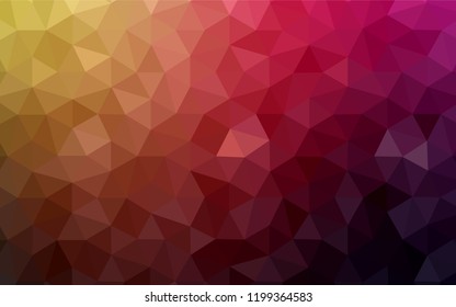 Light Pink, Blue vector abstract polygonal background. Colorful illustration in polygonal style with gradient. Brand new style for your business design.