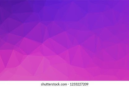 Light Pink, Blue vector abstract mosaic pattern. Colorful abstract illustration with gradient. A completely new design for your business.
