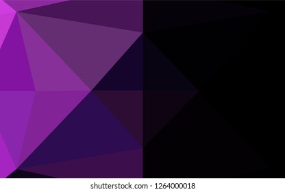 Light Pink, Blue vector abstract mosaic backdrop. Shining colored illustration in a Brand new style. The elegant pattern can be used as part of a brand book.