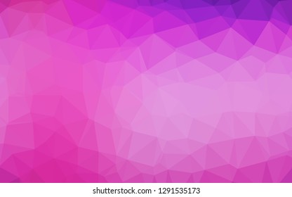 Light Pink, Blue vector abstract polygonal texture. Colorful illustration in abstract style with gradient. Brand new design for your business.