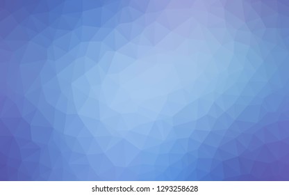Light Pink, Blue vector abstract polygonal template. Creative geometric illustration in Origami style with gradient. Brand new style for your business design.