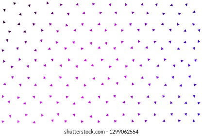Light Pink, Blue vector  abstract mosaic background. Elegant bright polygonal illustration with gradient. Pattern for a brand book's backdrop.