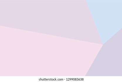 Light Pink, Blue vector abstract mosaic template. Colorful abstract illustration with gradient. A new texture for your design.