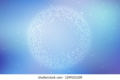 Light Pink, Blue vector abstract blurred background. Creative illustration in halftone style with gradient. Background for designs.