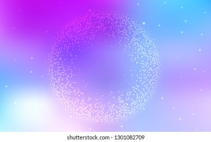 Light Pink, Blue vector abstract blurred background. New colored illustration in blur style with gradient. New design for your business.