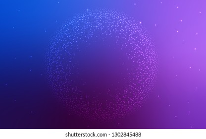 Light Pink, Blue vector abstract blurred background. Abstract colorful illustration with gradient. Smart design for your work.