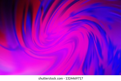 Light Pink, Blue vector abstract layout. Glitter abstract illustration with gradient design. New style for your business design.