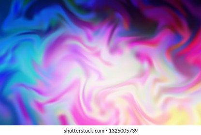 Light Pink, Blue vector abstract bright template. Creative illustration in halftone style with gradient. New style design for your brand book.