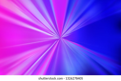 Light Pink, Blue vector abstract blurred background. Creative illustration in halftone style with gradient. The best blurred design for your business.