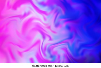 Light Pink, Blue vector abstract bright texture. A completely new colored illustration in blur style. New way of your design.