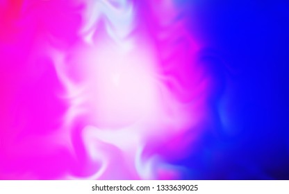 Light Pink, Blue vector abstract bright template. Colorful abstract illustration with gradient. New design for your business.