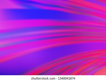 Light Pink, Blue vector abstract bright background. Colorful illustration in blurry style with gradient. The template for backgrounds of cell phones.