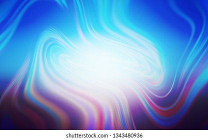 Light Pink, Blue vector abstract bright template. A completely new colored illustration in blur style. New style for your business design.